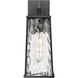 Dutton 1 Light 16.25 inch Powder Coated Black Outdoor Wall Sconce